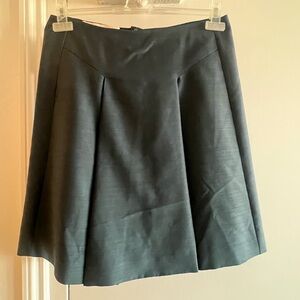 Chic Pleated Navy Dress Skirt